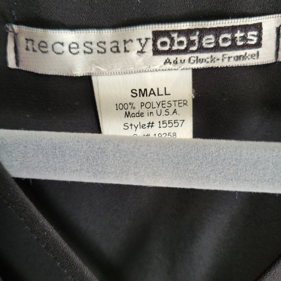 Black swing criss cross tank, like new, sz Small - Picture 2 of 2